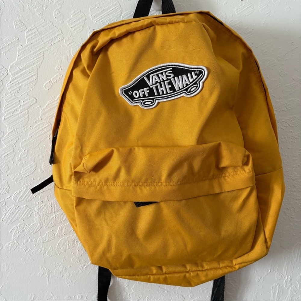 Vans off the Wall Mustard yellow Backpack